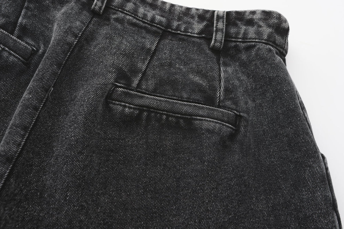 Deng Denim/Brocade Patch Jeans