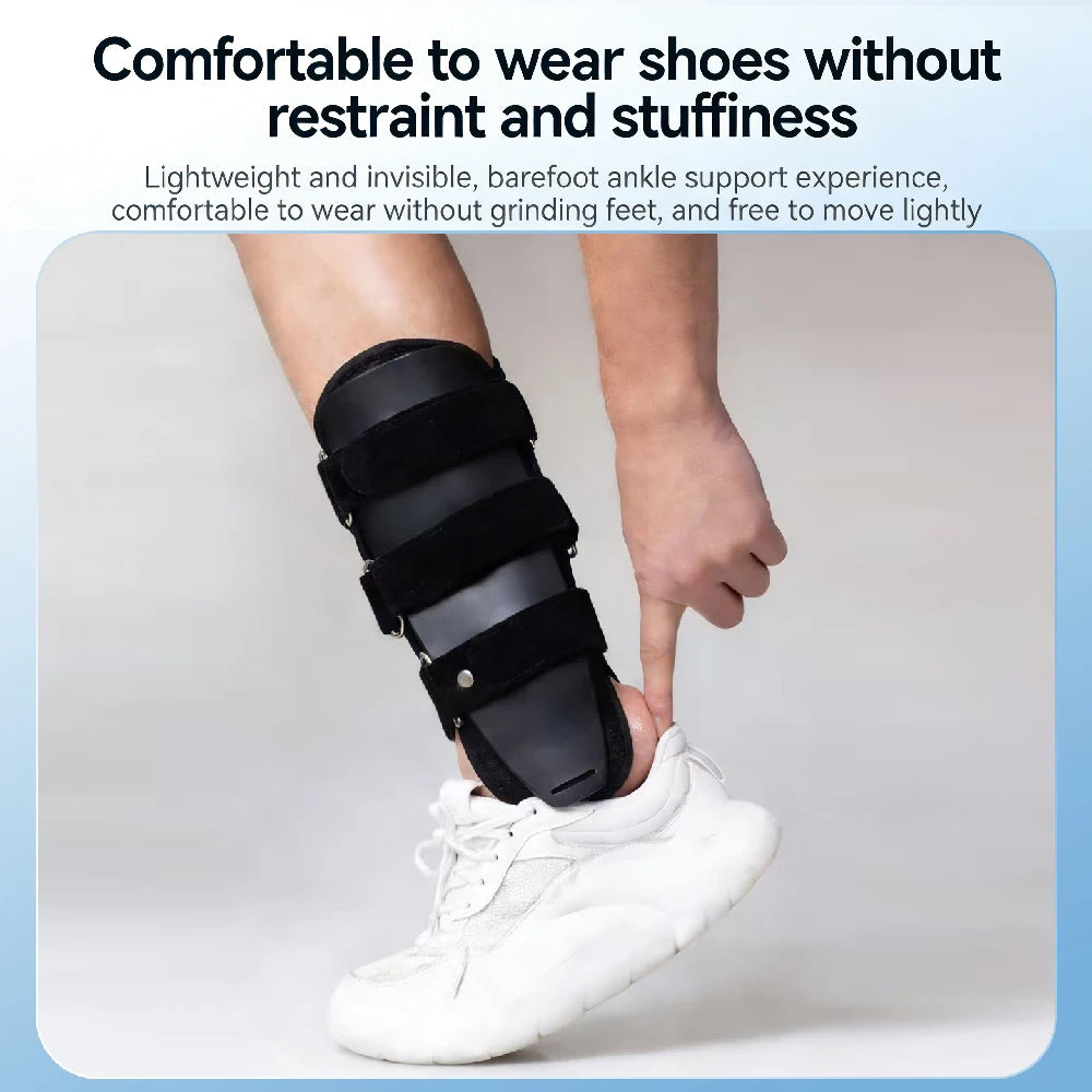 1PCS Drop Foot Brace - Adjustable AFO Ankle Brace for Walking & Stroke Recovery, Breathable Material for Ankle and Foot Support