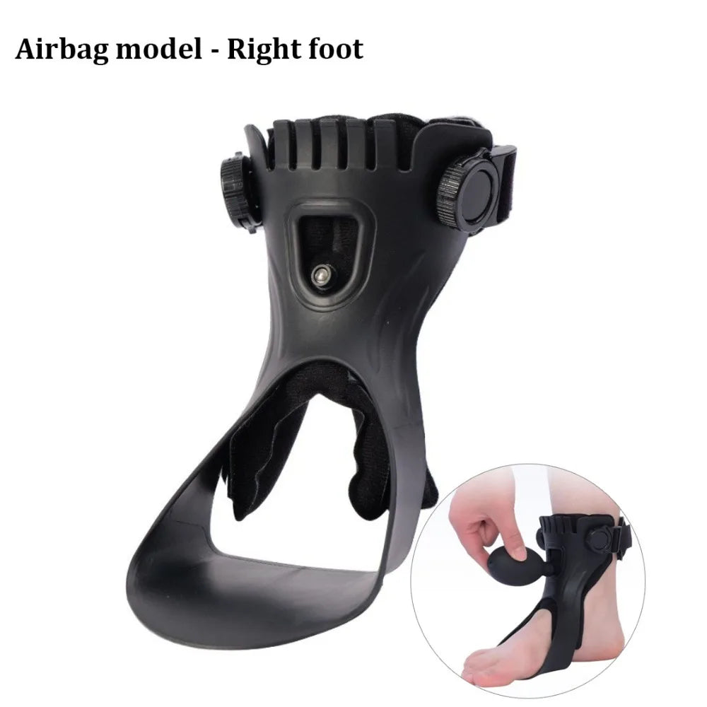 Lightweight AFO Foot Drop Brace Varus Foot Correction Adjustable Buckle Ankle Brace Support Improve Gait Comfortable
