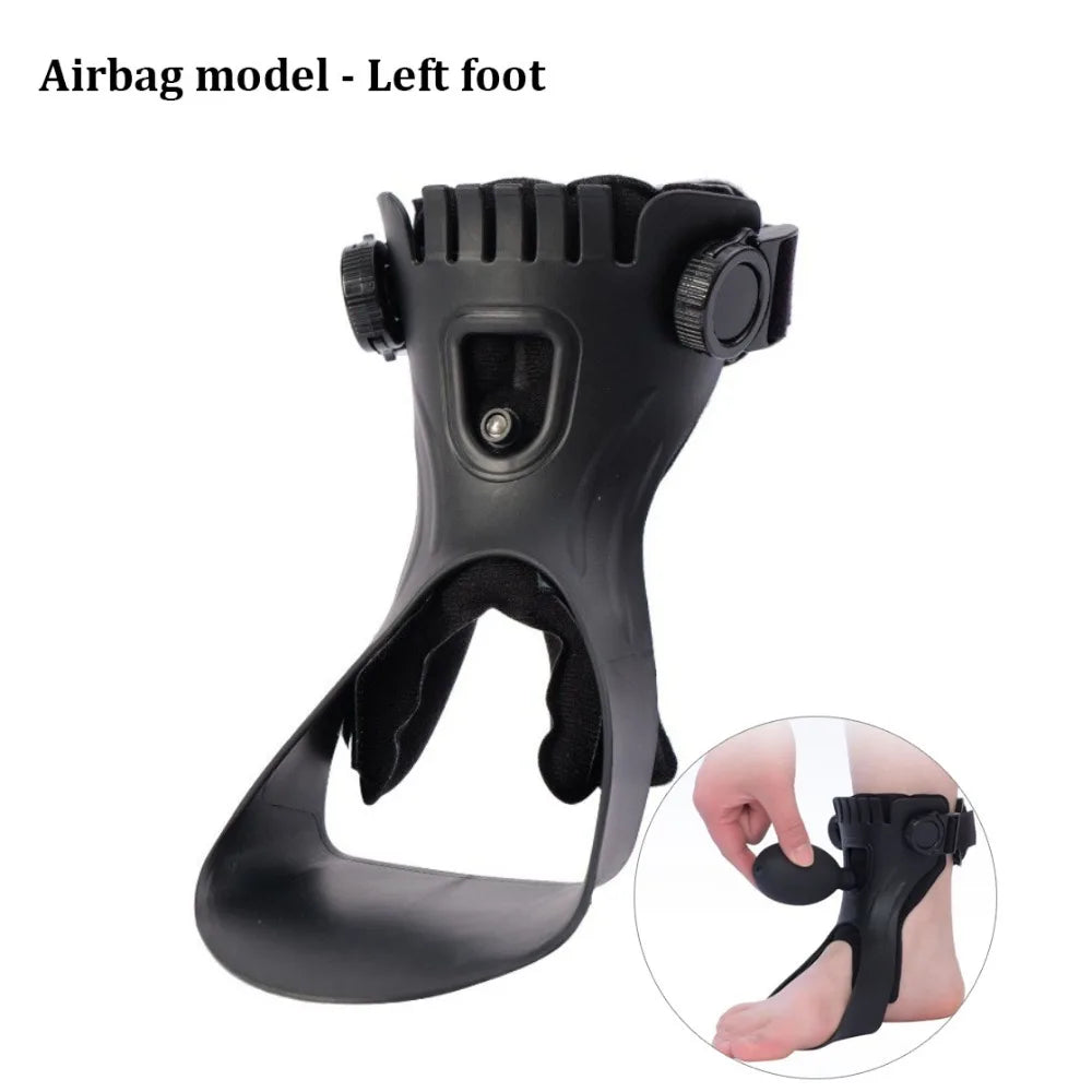 Lightweight AFO Foot Drop Brace Varus Foot Correction Adjustable Buckle Ankle Brace Support Improve Gait Comfortable