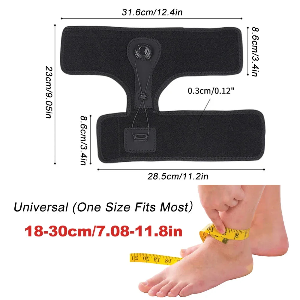 1PCS Drop Foot Brace,Lifting Up Foot Drop Brace for Walking,Relieve the Instability of Lower Limbs by Stroke,Cerebral Palsy