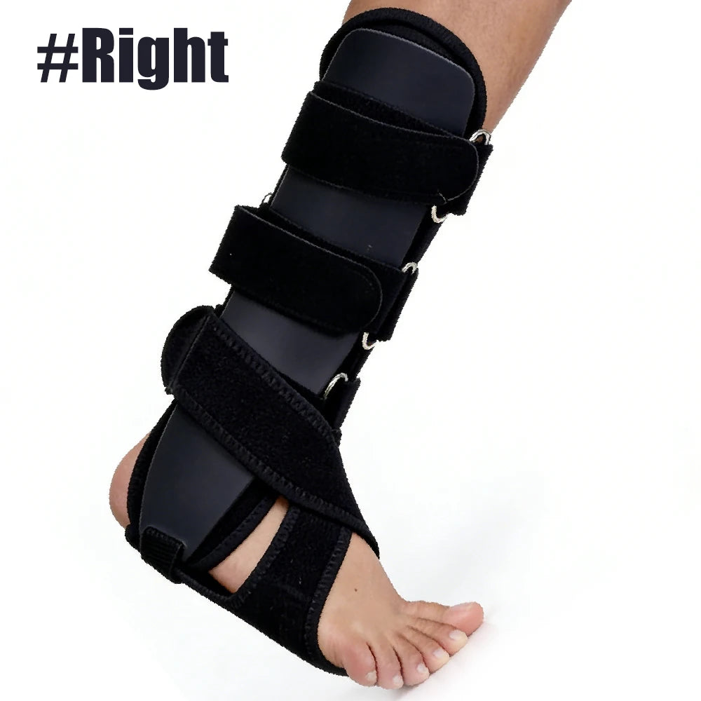 1PCS Drop Foot Brace - Adjustable AFO Ankle Brace for Walking & Stroke Recovery, Breathable Material for Ankle and Foot Support