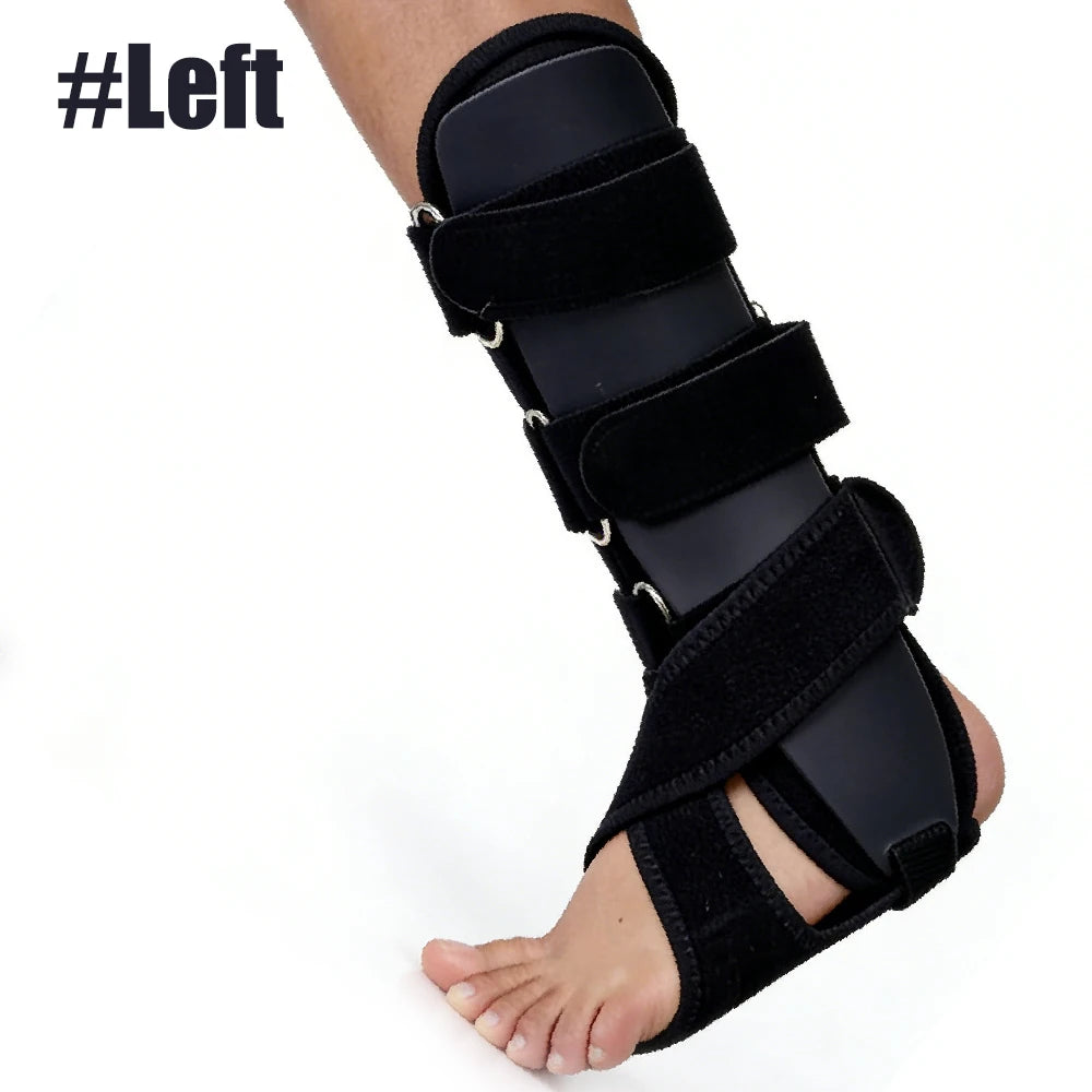 1PCS Drop Foot Brace - Adjustable AFO Ankle Brace for Walking & Stroke Recovery, Breathable Material for Ankle and Foot Support