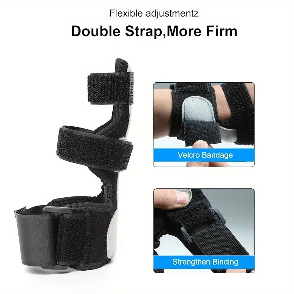Breathable Wrist Brace with Aluminum Support, Thumb & Pinky Finger Stabilizer Straps, Wrist Guard for Sprain Relief
