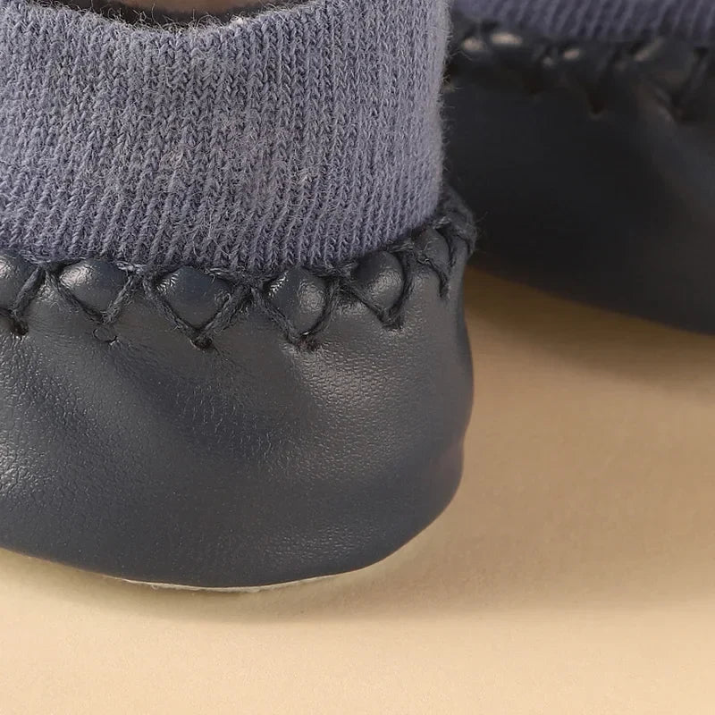 Baby Socks Shoes Infant Color Matching Cute Kids Boys Shoes Soft Soled Child Floor Sneaker Toddler Girls First Walkers