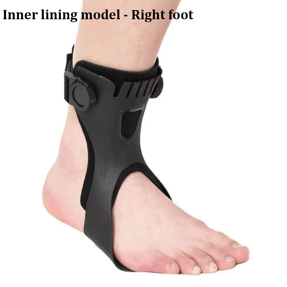 Lightweight AFO Foot Drop Brace Varus Foot Correction Adjustable Buckle Ankle Brace Support Improve Gait Comfortable