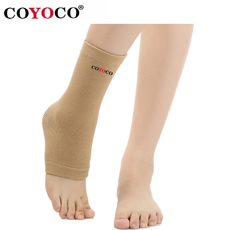 Ankle Brace for Women & Men - Compression Support Sleeve for Sprained Ankle, Arthritis & Injury Recovery (1-Pack)