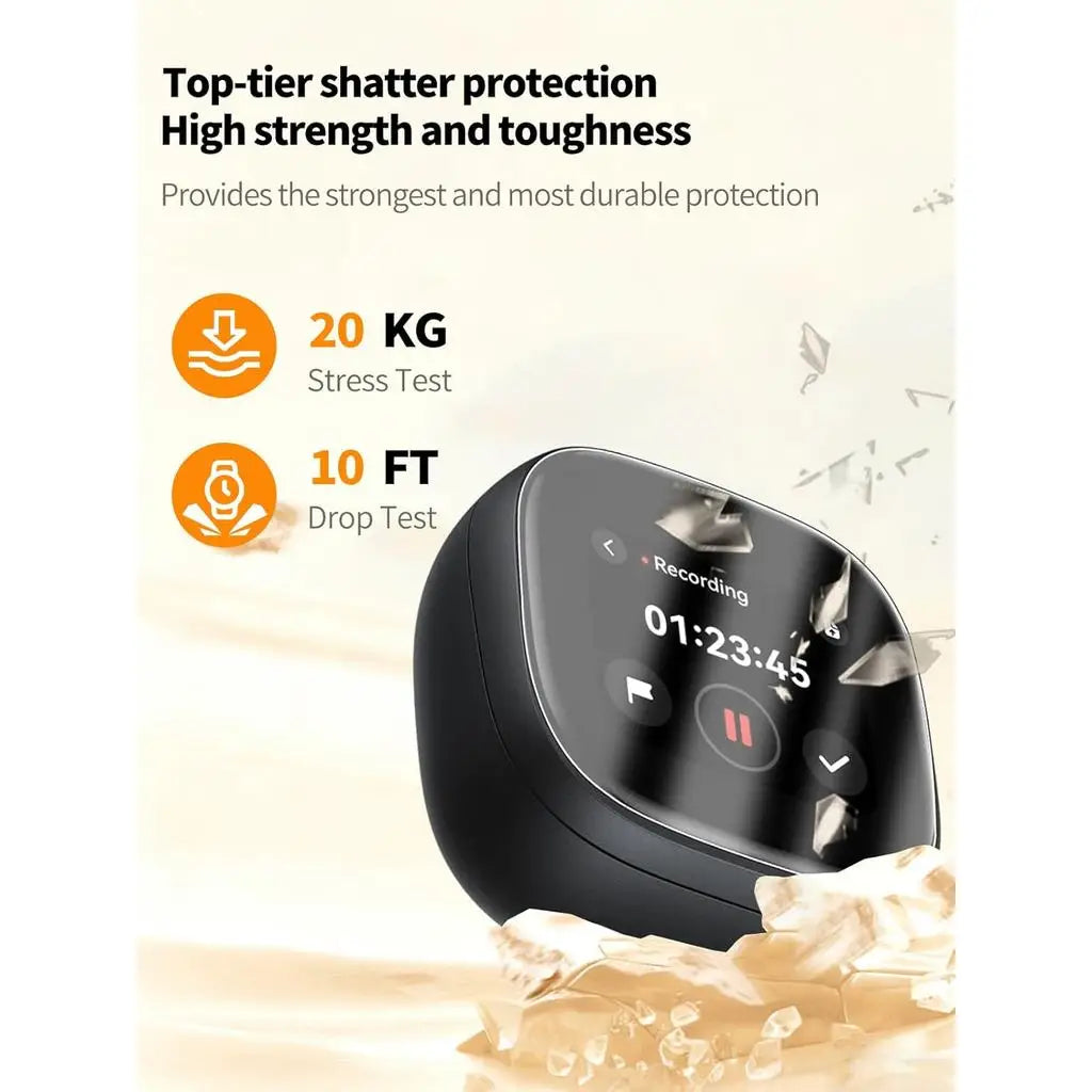 4 Pack for Anker Soundcore Liberty 5 Pro Max Earbuds Screen Protector Film Anti-Scratch High-Clarity Flexible Screen Protection