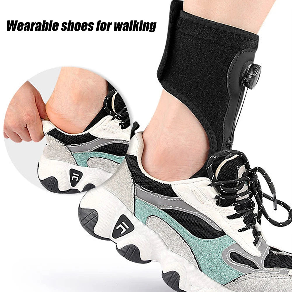 1PCS Drop Foot Brace,Lifting Up Foot Drop Brace for Walking,Relieve the Instability of Lower Limbs by Stroke,Cerebral Palsy