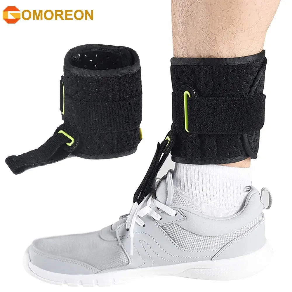 Foot UP Adjustable Drop Foot Ankle Brace Strap for Walking, AFO Brace Orthosis for Plantar Fasciitis Hemiplegia Strok Support